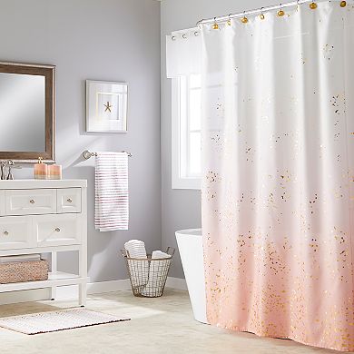 Saturday Knight, Ltd. Gold Speckled Shower Curtain