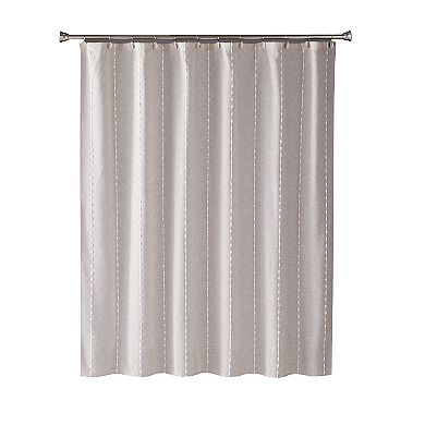 Saturday Knight, Ltd. Tufted Stripe Shower Curtain