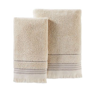 Saturday Knight, Ltd. Jude Fringe Bath Towel