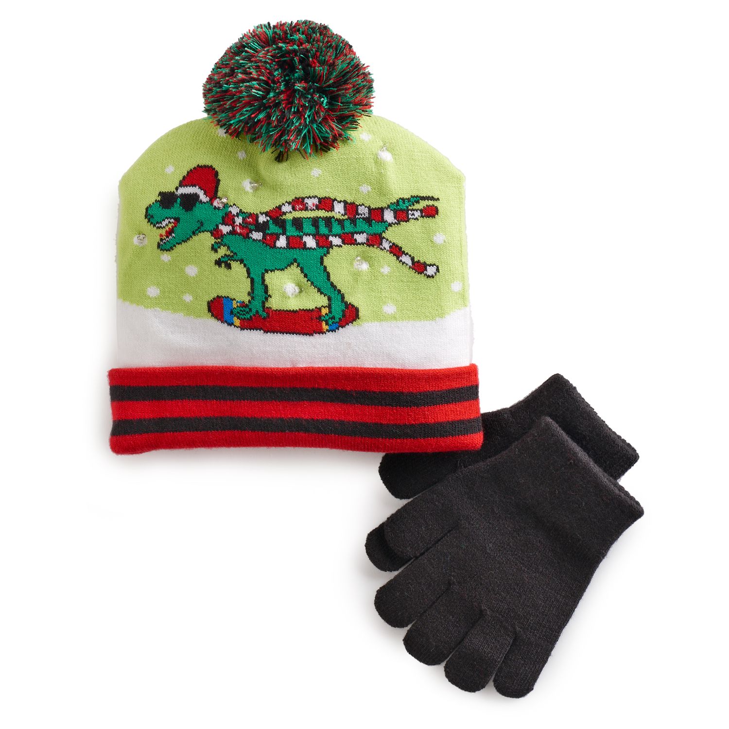 baby hat and glove set