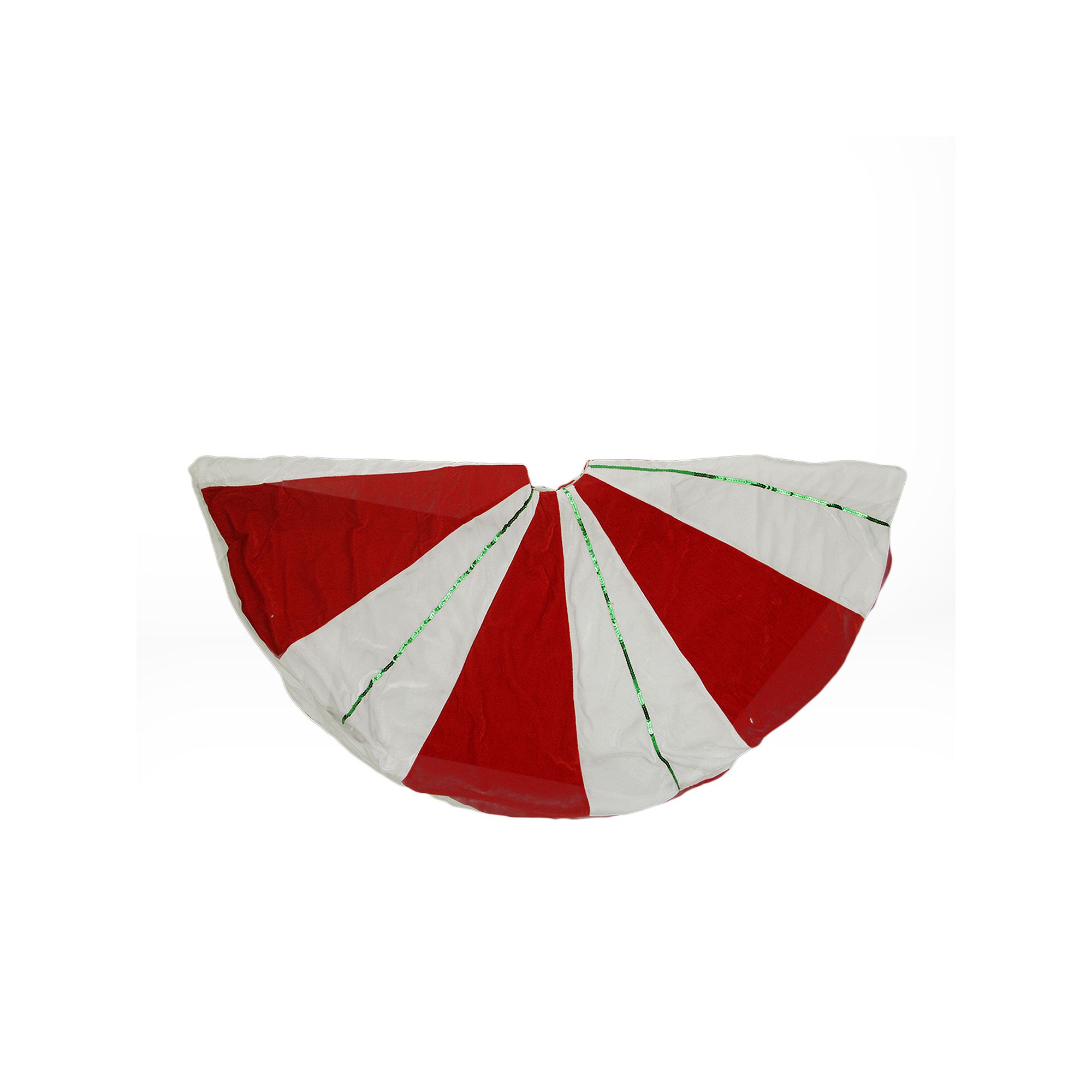 Northlight Seasonal 48-in. Peppermint Twist Christmas Tree Skirt, Red