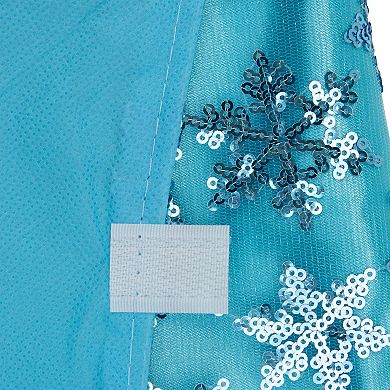 Northlight Seasonal 20-in. Blue Sequin Snowflake Christmas Tree Skirt