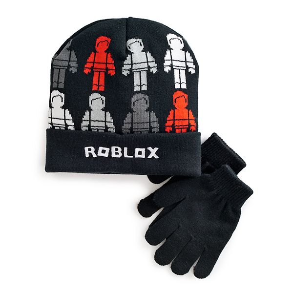 Boys 4 20 Roblox Hat Gloves Set - roblox nike tech fleece