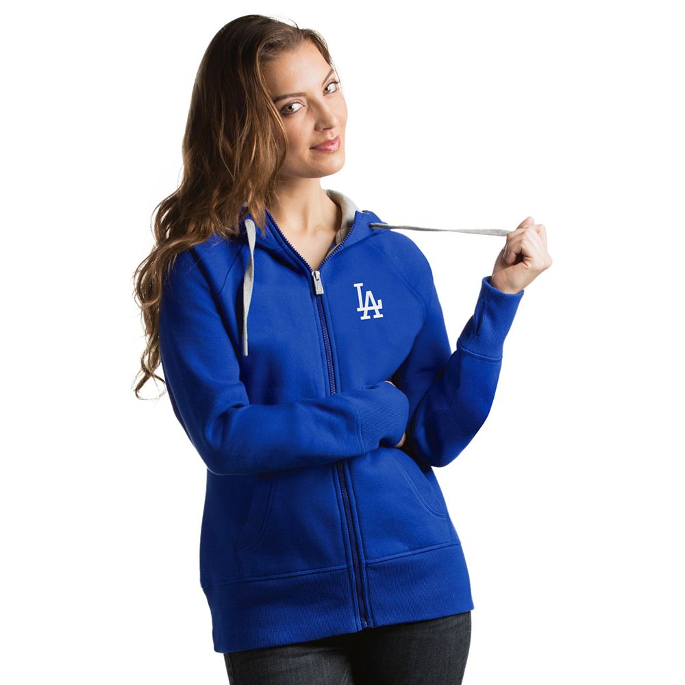 売れ筋商品|||アンティグア カットソー トップス レディース Women's  Los Angeles Dodgers Brushed llic Victory Pullover Hoodie  womens-antigua-black-los-