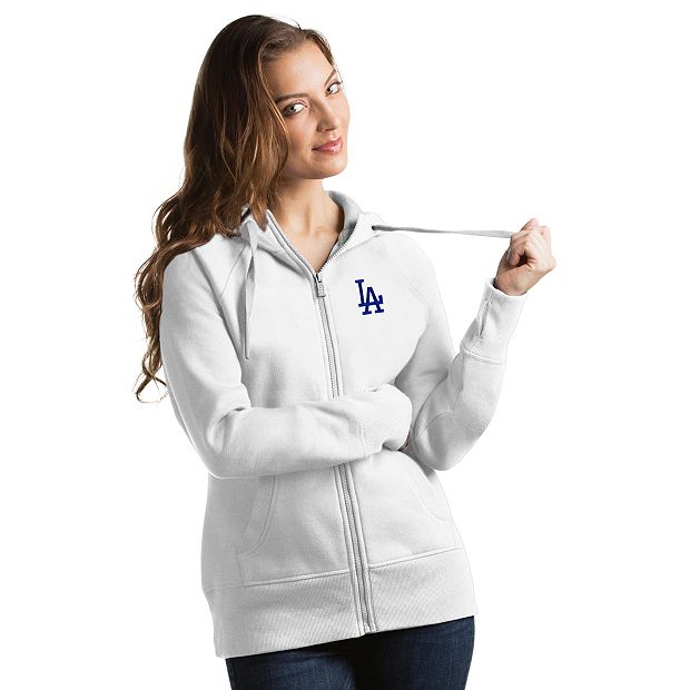 Los Angeles Dodgers Antigua Blue Victory Pullover Hoodie S