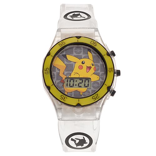 Pokémon Kids Pikachu Digital Light Up Watch