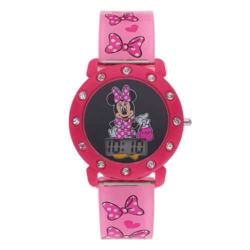 digital minnie mouse watch