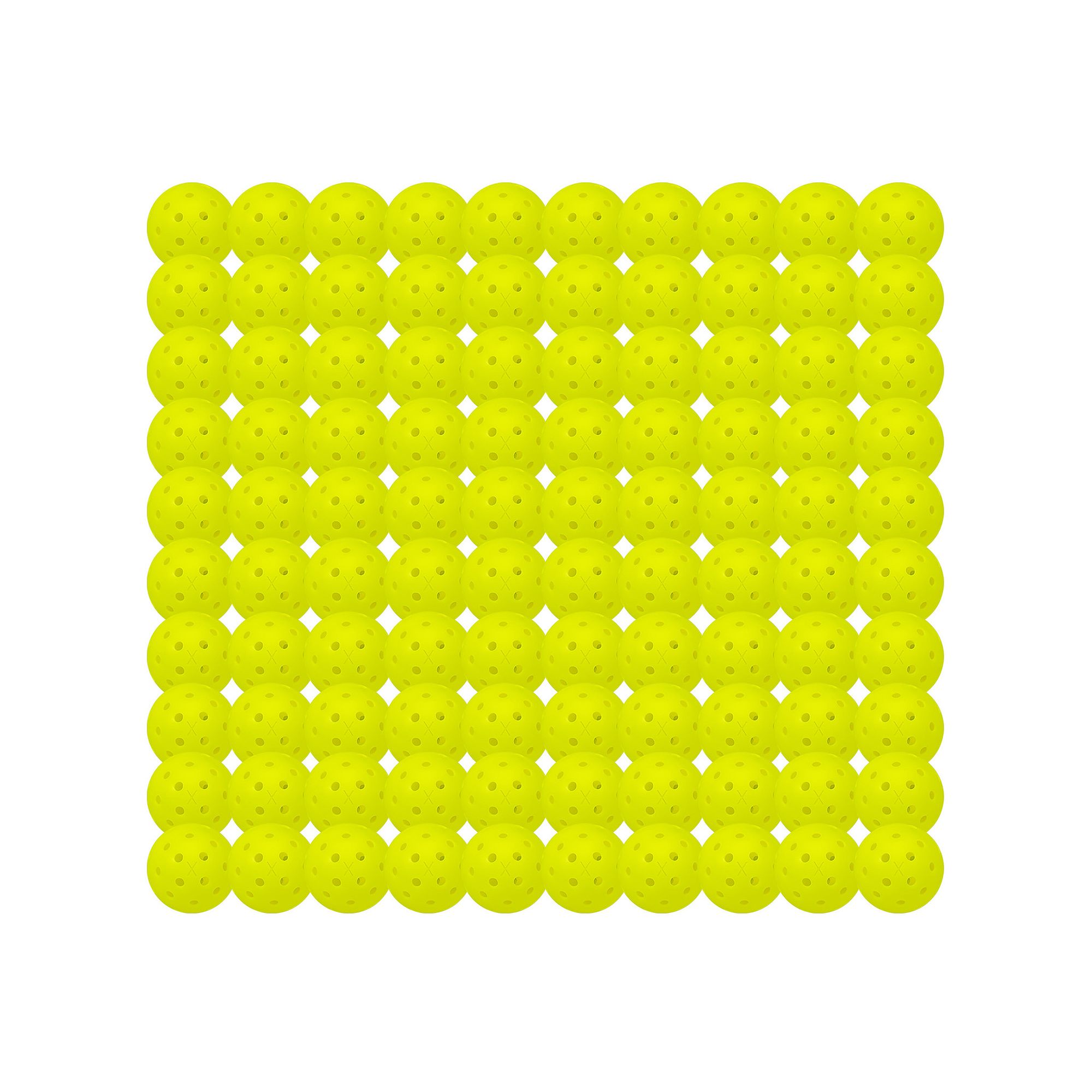 Franklin Sports X-40 Performance Outdoor Pickleballs - 100 Pack, Multi