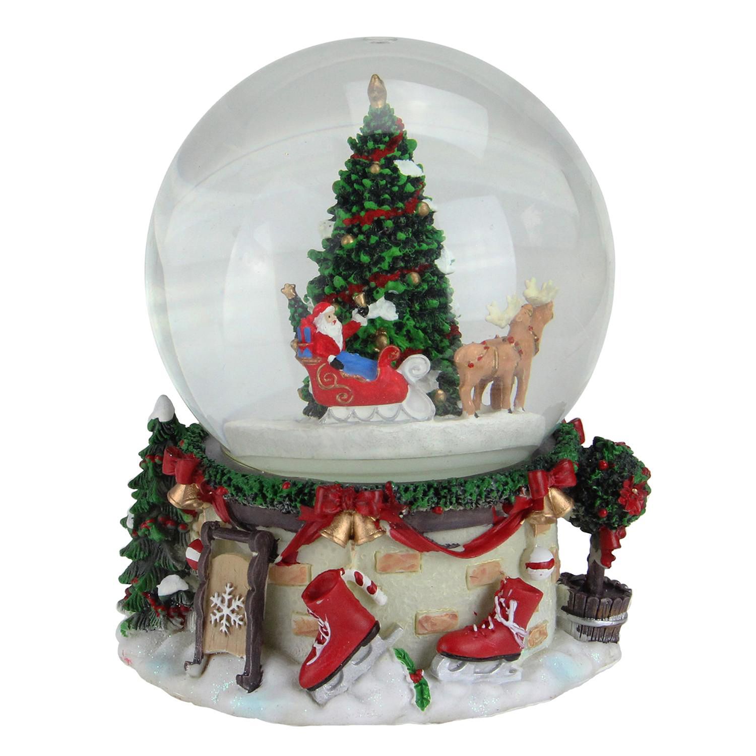 Northlight 11 LED Lighted Icy Crystal Glitter Snow Globe Angel Christmas  Figure, 1 - Kroger