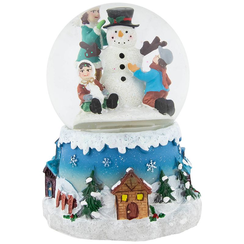Northlight Seasonal Musical Christmas Snow Globe, White
