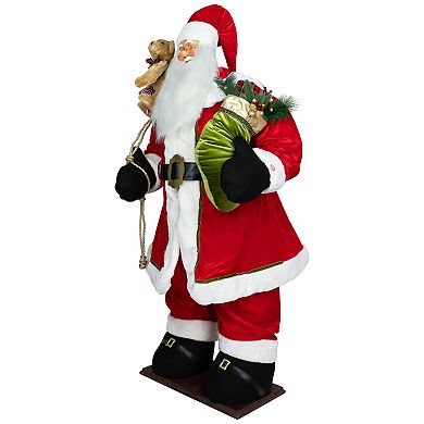Northlight Seasonal Animated Musical Inflatable Santa Claus