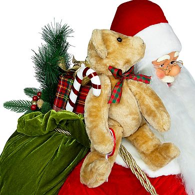 Northlight Seasonal Animated Musical Inflatable Santa Claus