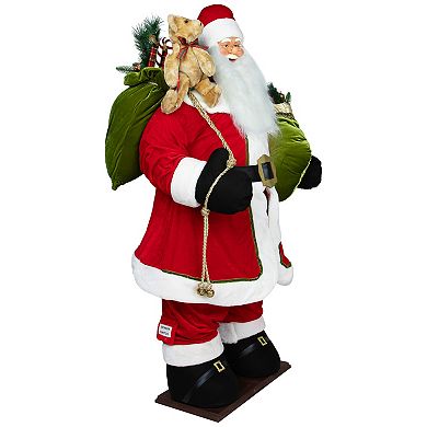 Northlight Seasonal Animated Musical Inflatable Santa Claus