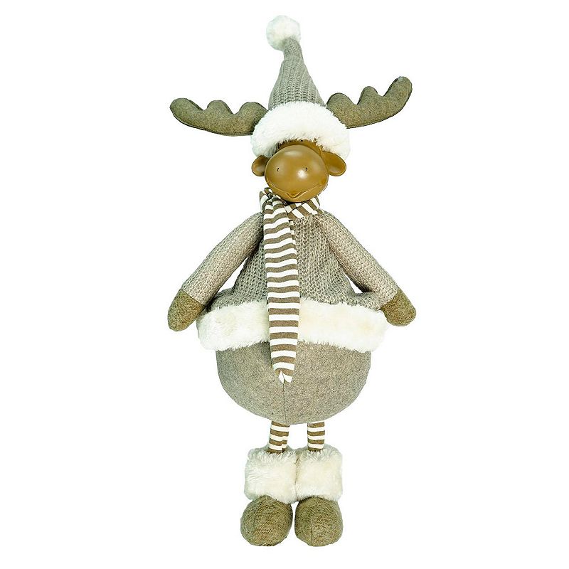70004421 Northlight Seasonal Christmas Moose Figure, Brown sku 70004421