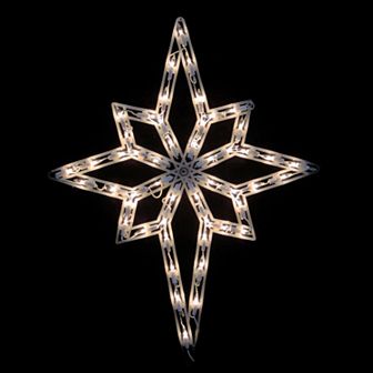 Northlight Seasonal Lighted Christmas Star Window Decoration