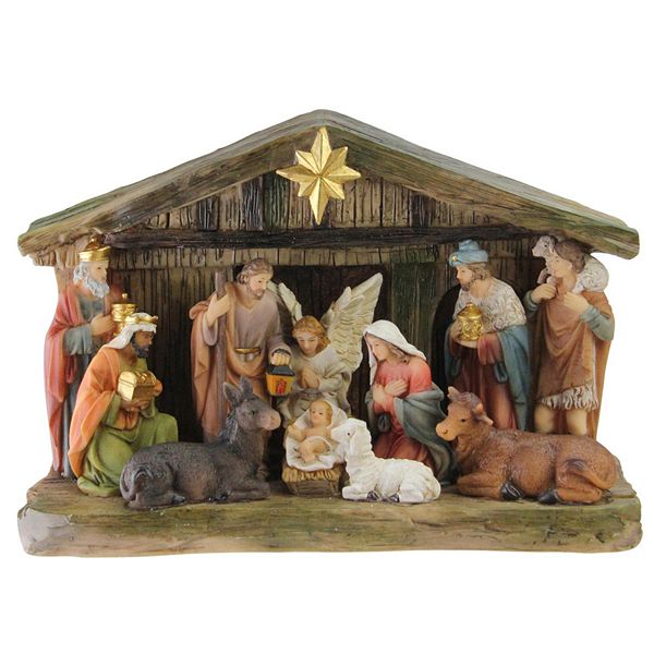 Northlight Seasonal Color Changing Nativity Scene Decoration