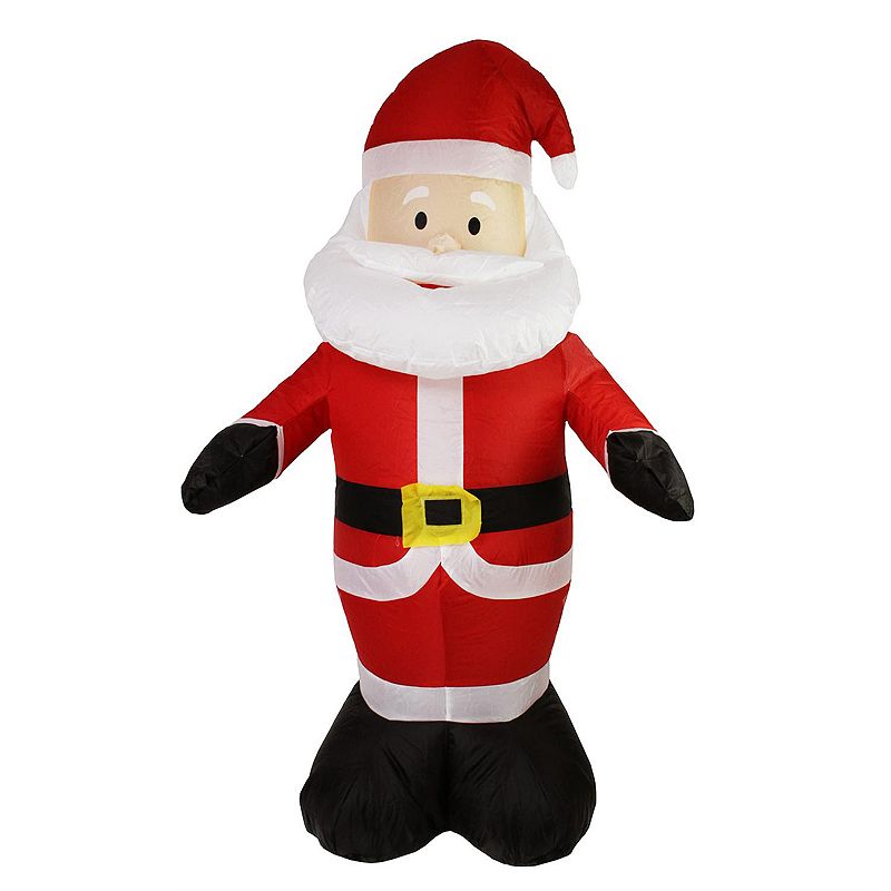 81085571 Northlight Seasonal 4 Santa Inflatable Decoration, sku 81085571