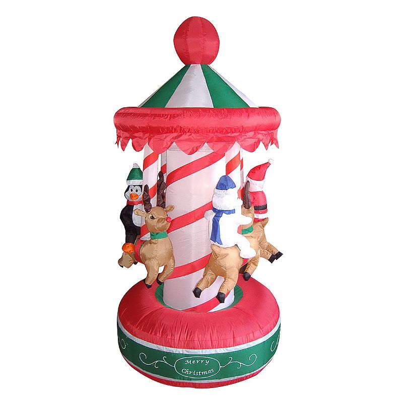 Northlight Seasonal Holiday Carousel Decoration
