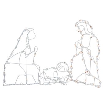 Northlight Seasonal Lighted Nativity Scene