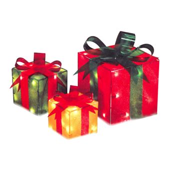 Northlight Seasonal Light Up Present Decoration