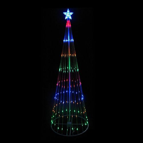 Northlight Seasonal Lighted Cone Christmas Tree