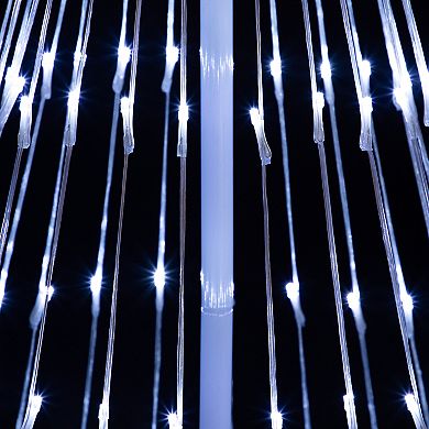 Northlight Seasonal White LED Lighted Cone Christmas Tree