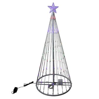Northlight Seasonal Mult-Color Lighted Christmas Tree