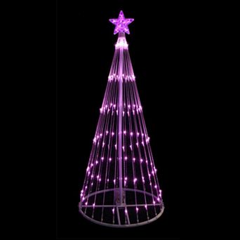 Northlight Seasonal Pink Lighted Christmas Tree