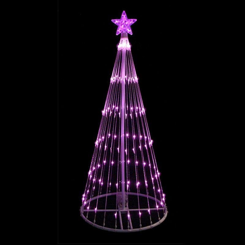 81196115 Northlight Seasonal Pink Lighted Christmas Tree sku 81196115