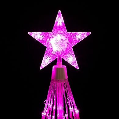 Northlight Seasonal Pink Lighted Christmas Tree