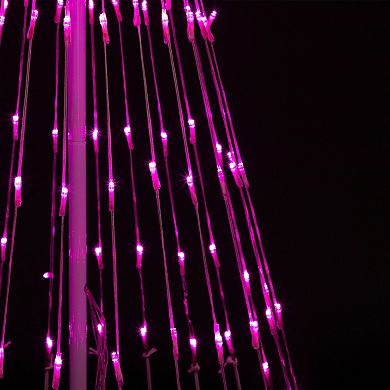 Northlight Seasonal Pink Lighted Christmas Tree
