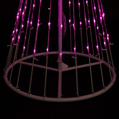 Northlight Seasonal Pink Lighted Christmas Tree