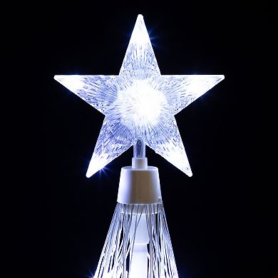 Northlight Seasonal 4' Polar White LED Lighted Cone Christmas Tree Outdoor Decoration