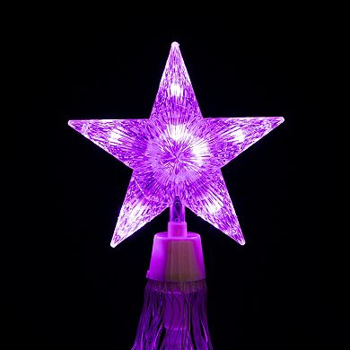 Northlight Seasonal Purple Lighted Christmas Tree