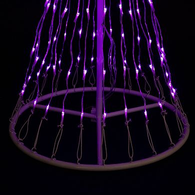 Northlight Seasonal Purple Lighted Christmas Tree