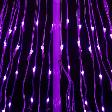 Northlight Seasonal Purple Lighted Christmas Tree