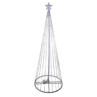 Northlight Seasonal Pure White Lighted Christmas Tree