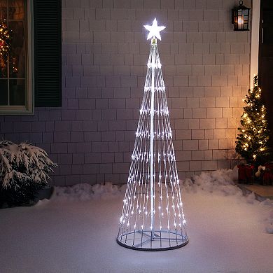 Northlight Seasonal Pure White Lighted Christmas Tree
