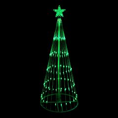 Northlight 2' Lighted Rockport White Pine Artificial Christmas Tree Green Lights