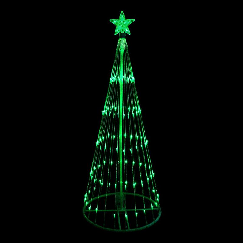 20845082 Northlight Seasonal Green Lighted Christmas Tree sku 20845082