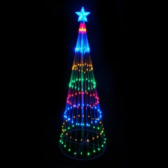 Northlight Seasonal 9-ft. Multi-Color Lighted Christmas Tree