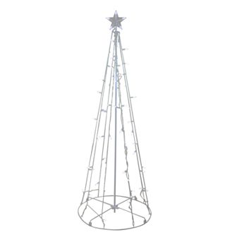 Northlight Seasonal 5' White Lighted Christmas Tree