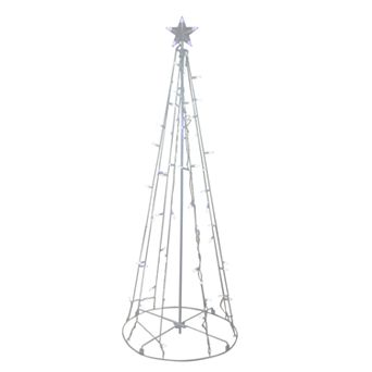 Northlight Seasonal 5' White Lighted Christmas Tree