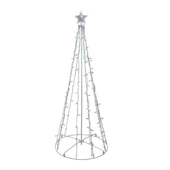 Northlight Seasonal Red & Green Lighted Christmas Tree