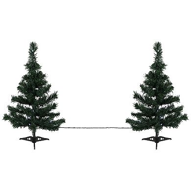 Northlight Lighted Christmas Tree Set of 3