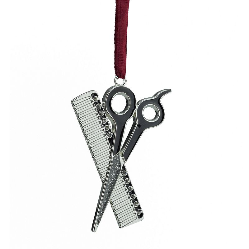 18482829 Northlight Seasonal Barber Scissors & Comb Christm sku 18482829