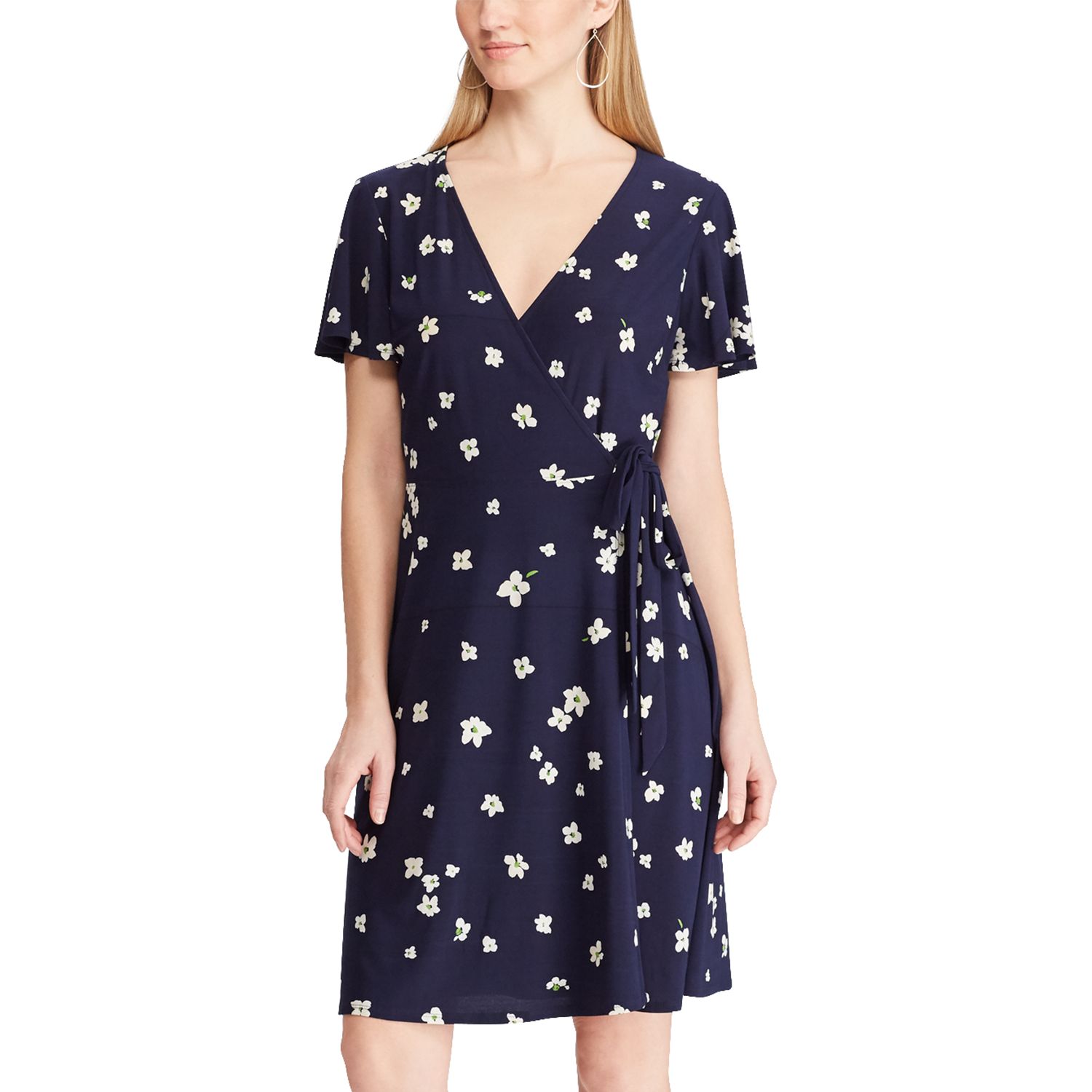 chaps floral dress