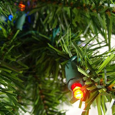 Northlight Seasonal 3-ft. Pre-Lit LED Two-Tone Canadian Pine Artificial Christmas Tree