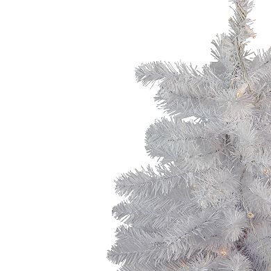 Northlight Seasonal 3-ft. LED Pre-Lit White Artificial Christmas Tree 