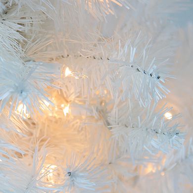 Northlight Seasonal 3-ft. Pre-Lit Clear White Artificial Christmas Tree 